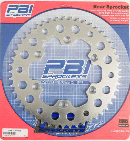 Rear Sprocket Aluminum 49t 520 Kaw/Suz