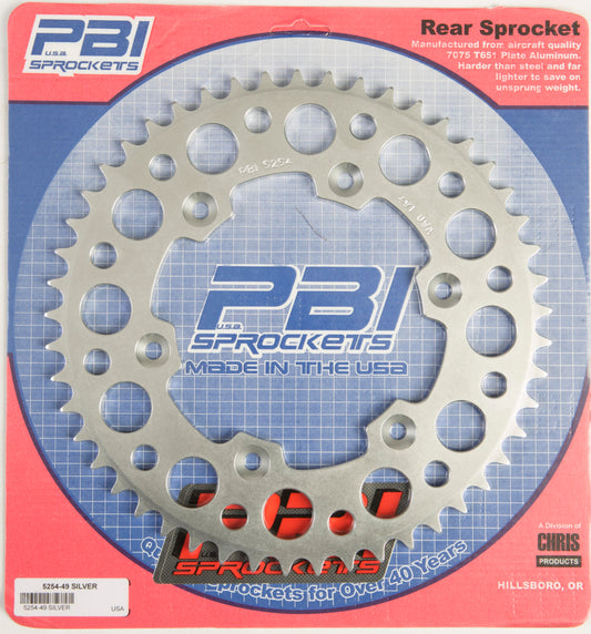 Rear Sprocket Aluminum 49t 520 Hus/Husq/Ktm