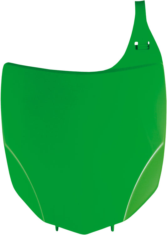 Front Number Plate Green