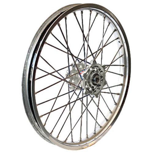 Front Wheel 1.60 X 21 Silver Hub Silver Rim