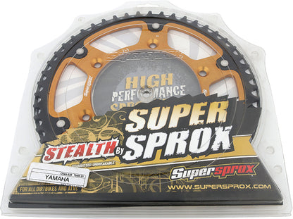 Rear Stealth Sprocket Alu/Stl 51t 520 Gld Yam