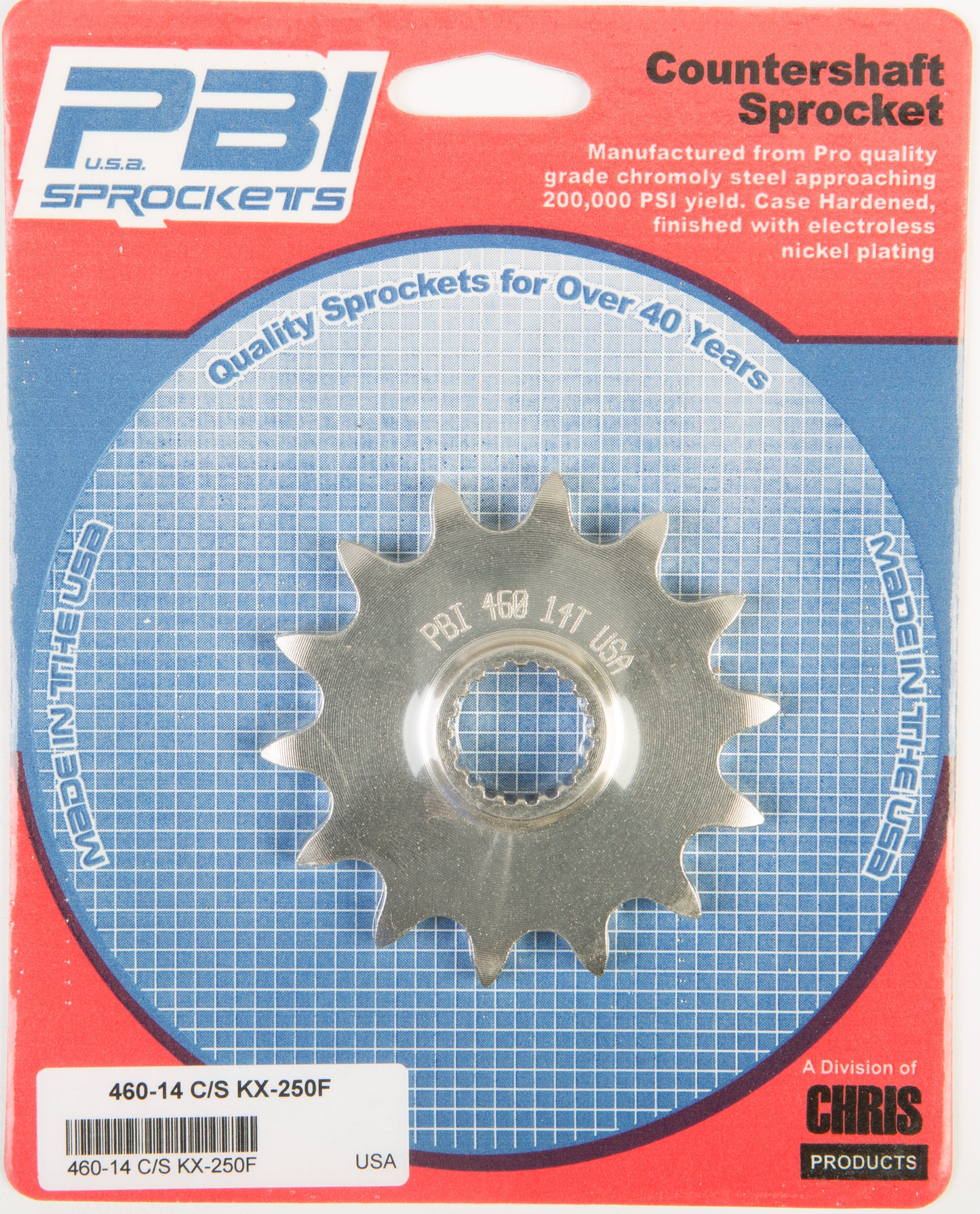 Front Cs Sprocket Steel 14t 520 Kaw