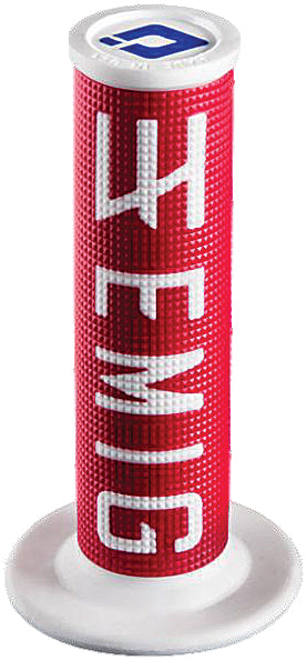 Emig V2 Lock On Grips 4 Stroke (Red/White)