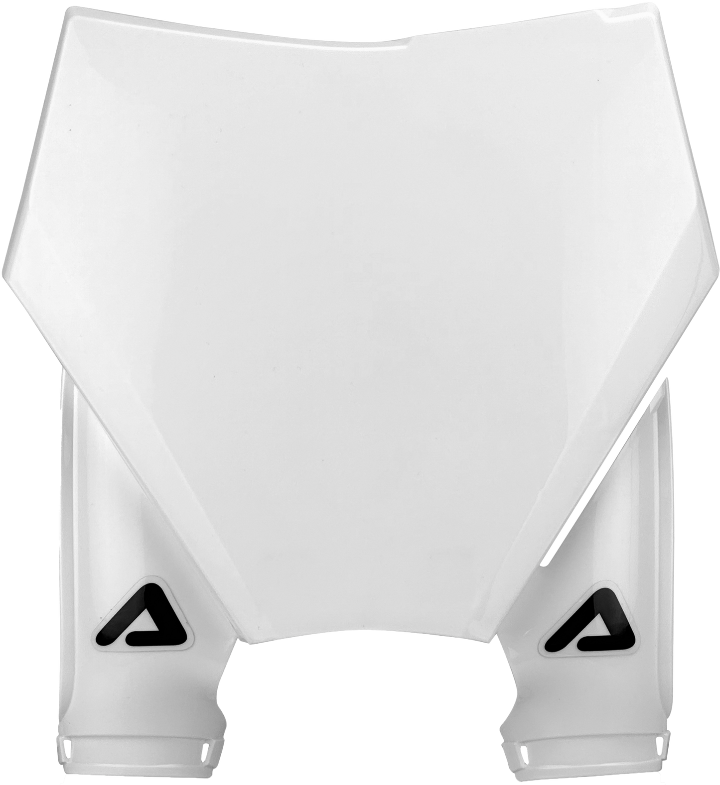 Front Number Plate Ktm White