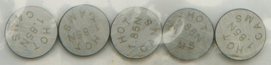 Valve Shims 9.48x1.85mm 5/Pk