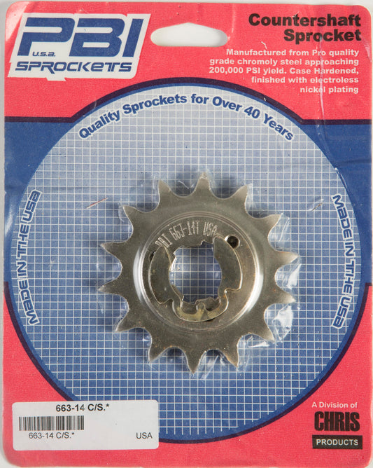 Front Cs Sprocket Steel 14t 525 Suz