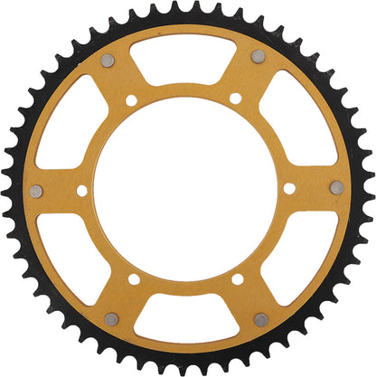 Rear Stealth Sprocket Alu/Stl 53t 520 Gld Kaw/Suz