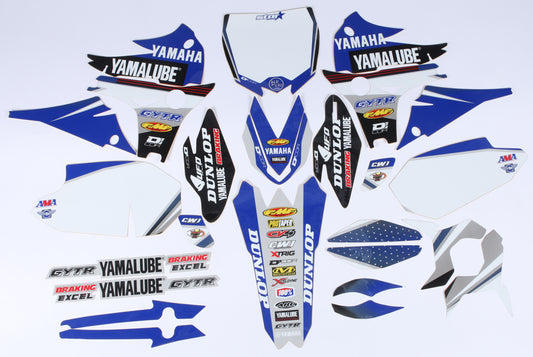 2015 Star Racing Complete Graphic Kit White