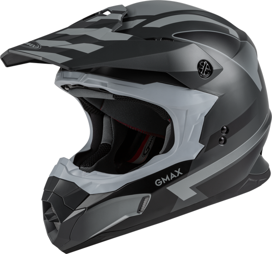 Mx 86 Off Road Fame Helmet Matte Dark Grey/Black Md