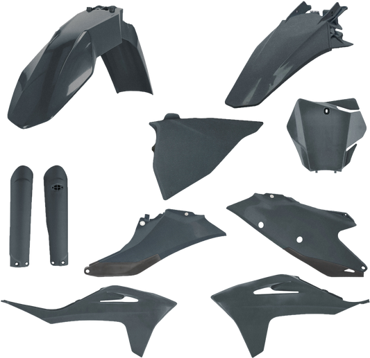 Full Plastic Kit Gas Grey Metallic