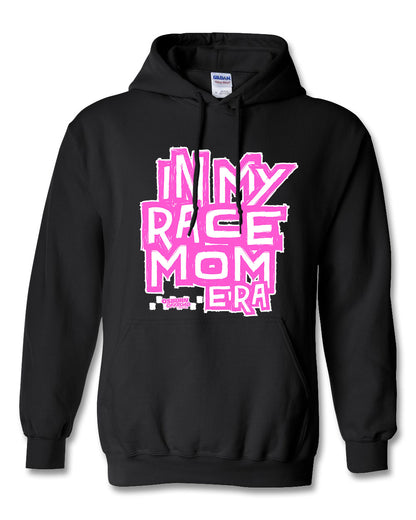 Race Mom Era Black Hoodie