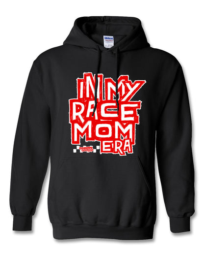 Race Mom Era Black Hoodie