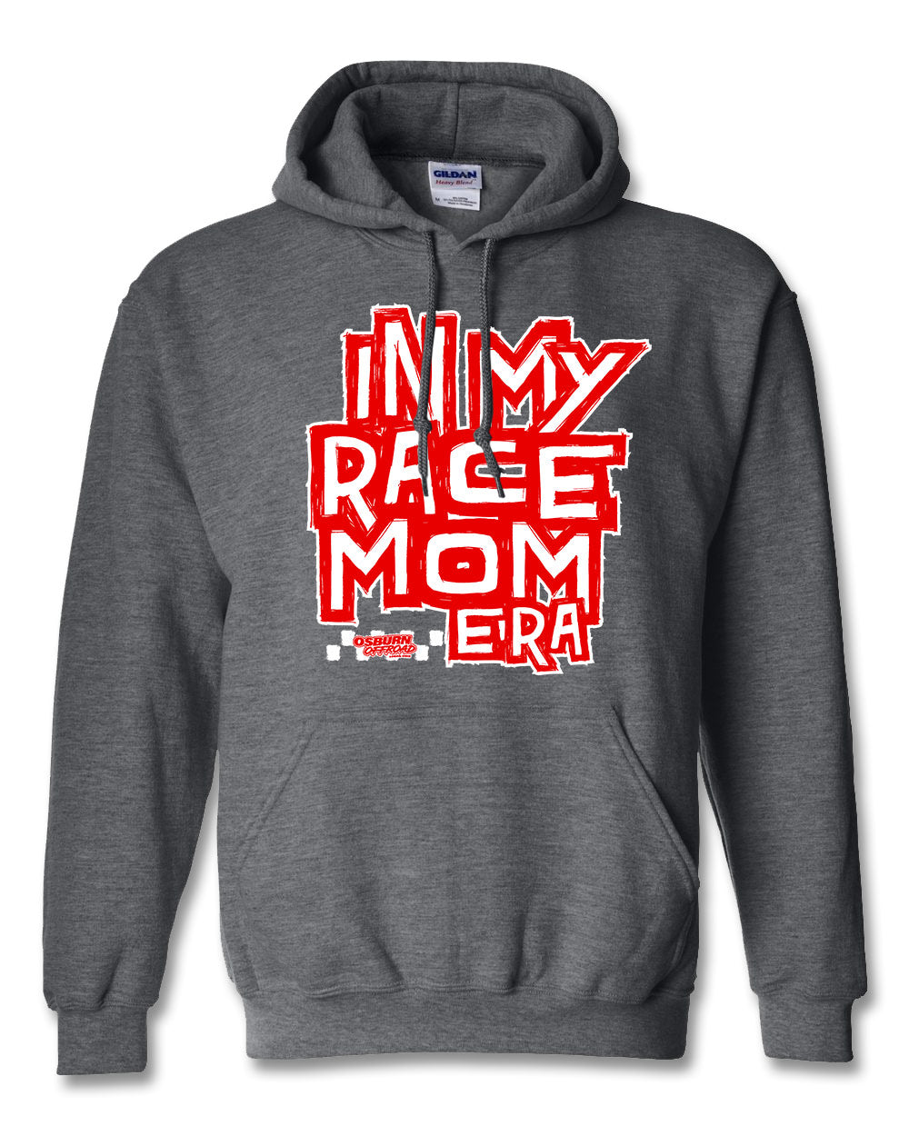 Race Mom Era Dark Gray Hoodie