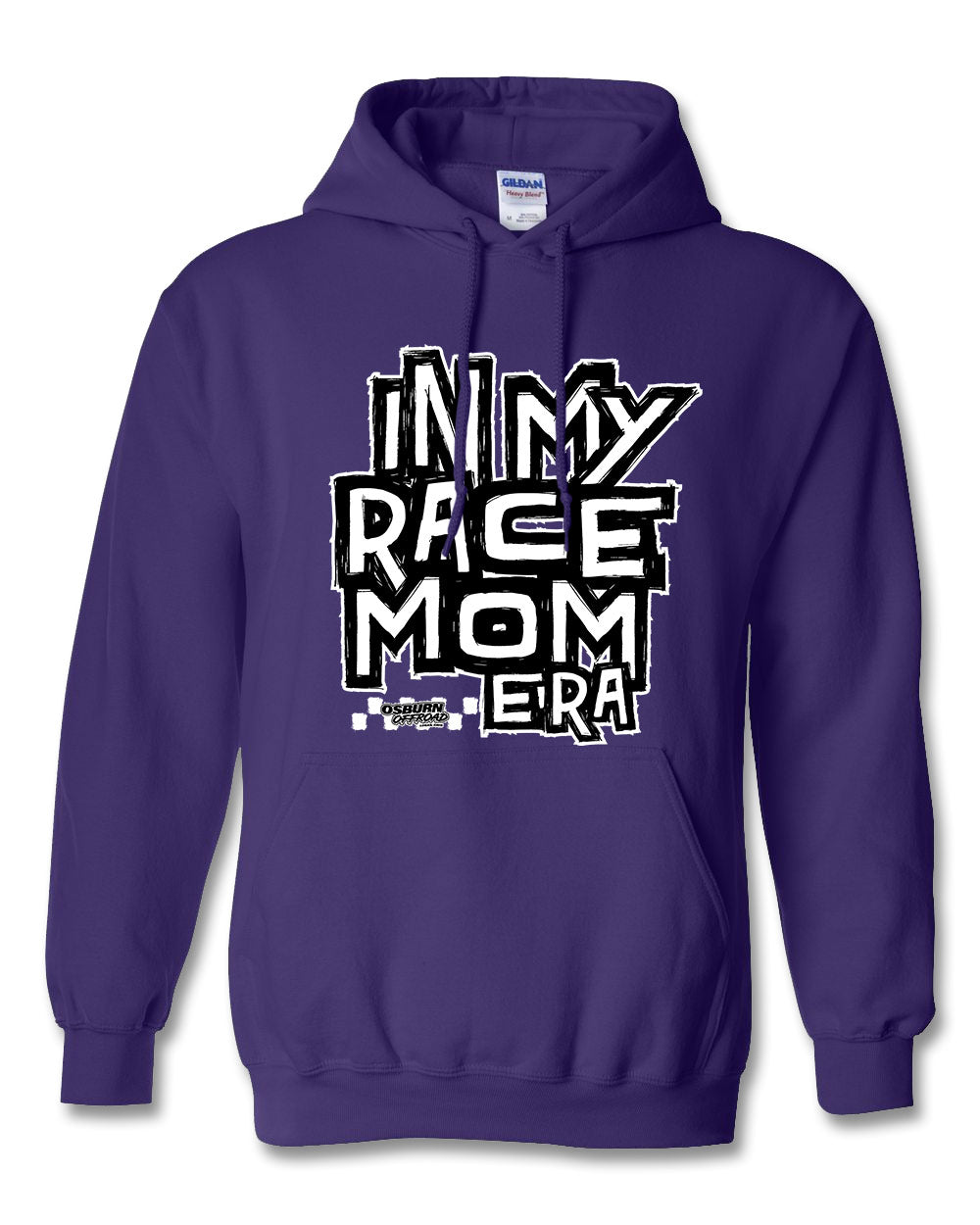 Race Mom Era Purple Hoodie