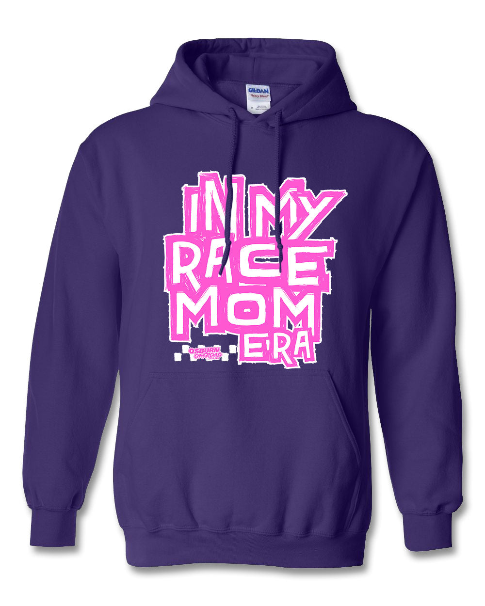 Race Mom Era Purple Hoodie