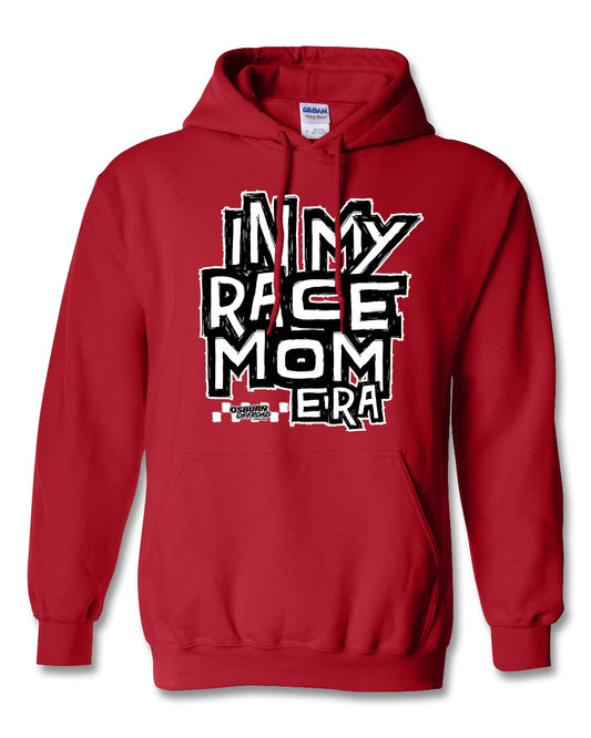 Race Mom Era Red Hoodie