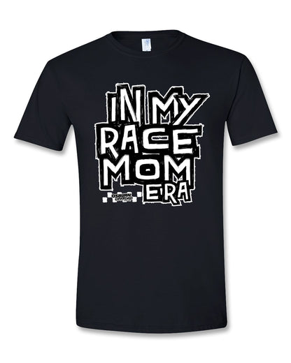 Race Mom Era Black Tee