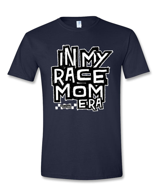 Race Mom Era Navy Tee