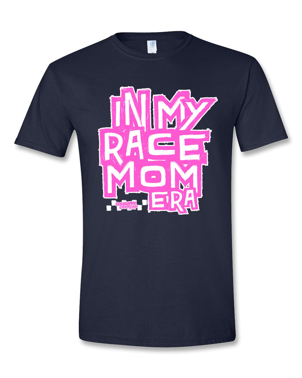 Race Mom Era Navy Tee