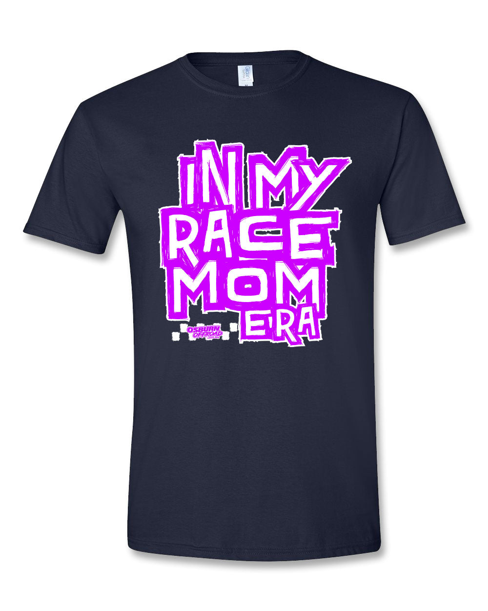 Race Mom Era Navy Tee