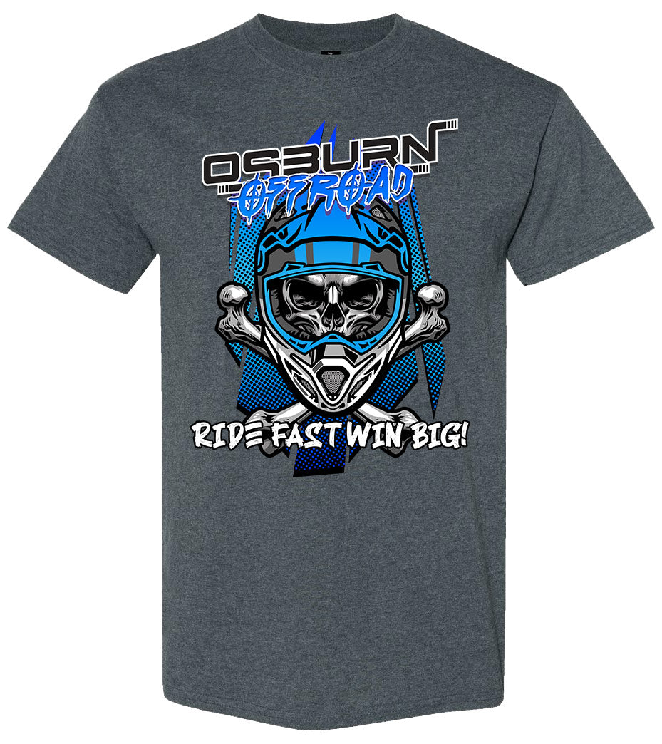 Osburn Offroad Ride Fast Blue Tee