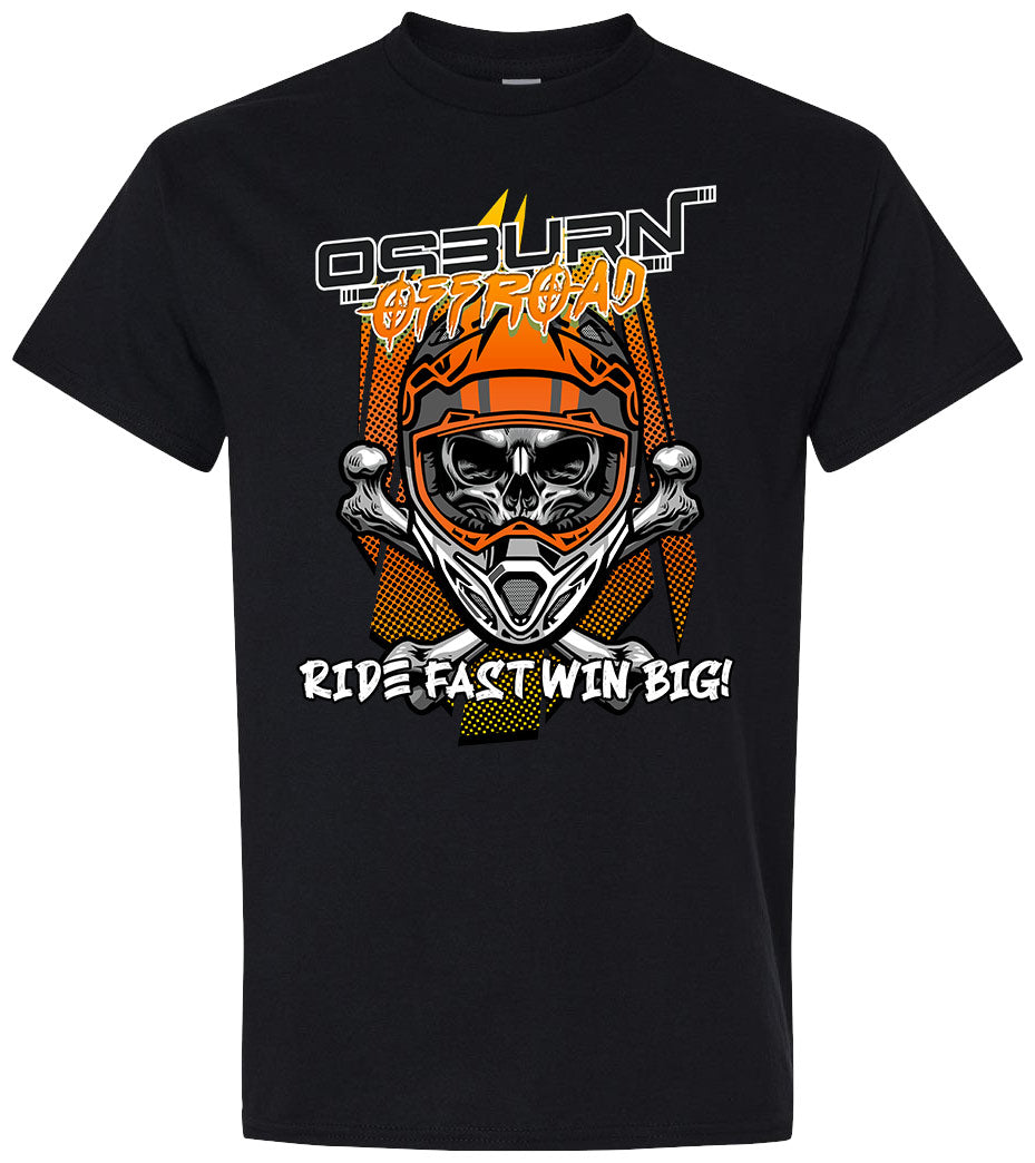 Osburn Offroad Ride Fast Orange Tee