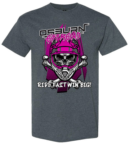 Osburn Offroad Ride Fast Pink Tee